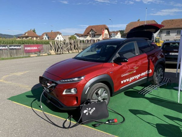 Hyundai KONA Nasenlader mit Juice Booster