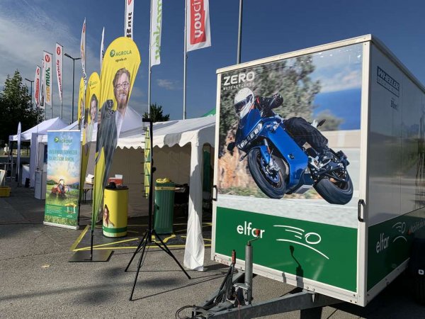 Aussteller elfar GmbH reist mit ZERO E-Motorrrädern an