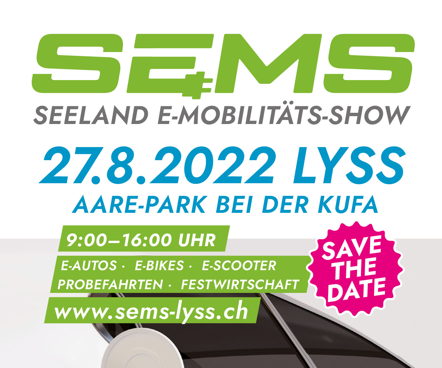 SEMS - Seeland Elektromobilitäts-Show in Lyss
